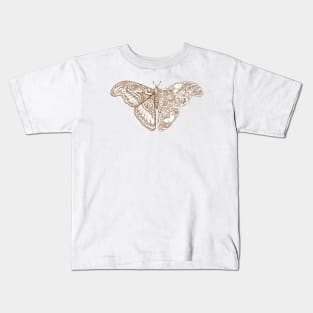 Moth sci-fi 02 Kids T-Shirt
